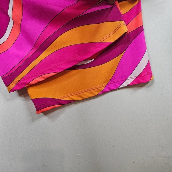 Trina Turk Vivid Vista Swim Pant M? S? Pink Orange Cover Up - Picture 9 of 9